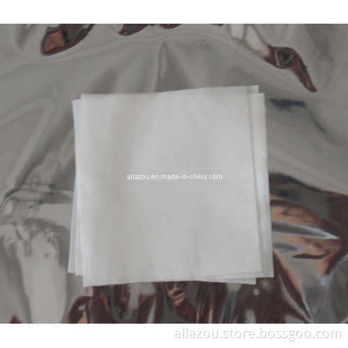 100% Polyester Single-Knit Interlock Wipes with Sealed Edges